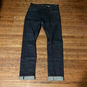 Left Field selvedge denim 36